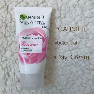 ボタニカル デイ クリーム ウィズ ローズ ウォーター/GARNIER(海外)/フェイスクリームを使ったクチコミ（1枚目）