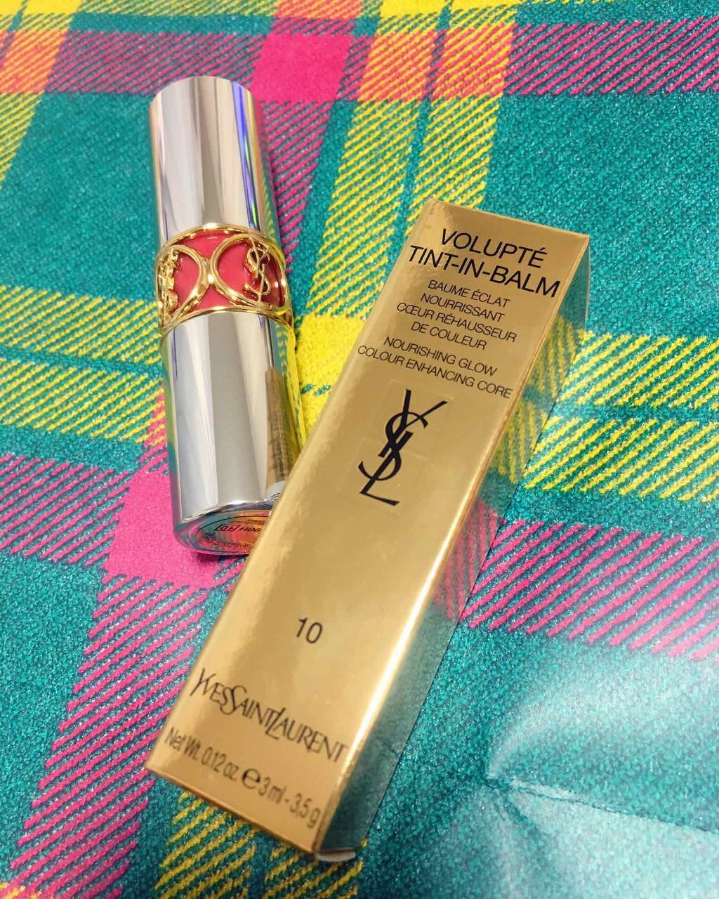 ヴォリュプテ ティントインバーム/YVES SAINT LAURENT BEAUTE/口紅を使ったクチコミ(1枚目)