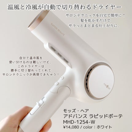 アドバンス ラピッドボーテ (MHD-1254)/mod's hair/ドライヤーを使ったクチコミ(2枚目)