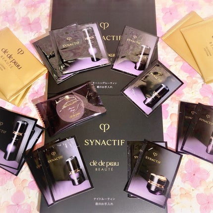 【rippy】クレ・ド・ポー ボーテ SYNACTIF特製サンプルセット 試してみた】クレ・ド・ポー ボーテ シナクティフ 6アイテム2