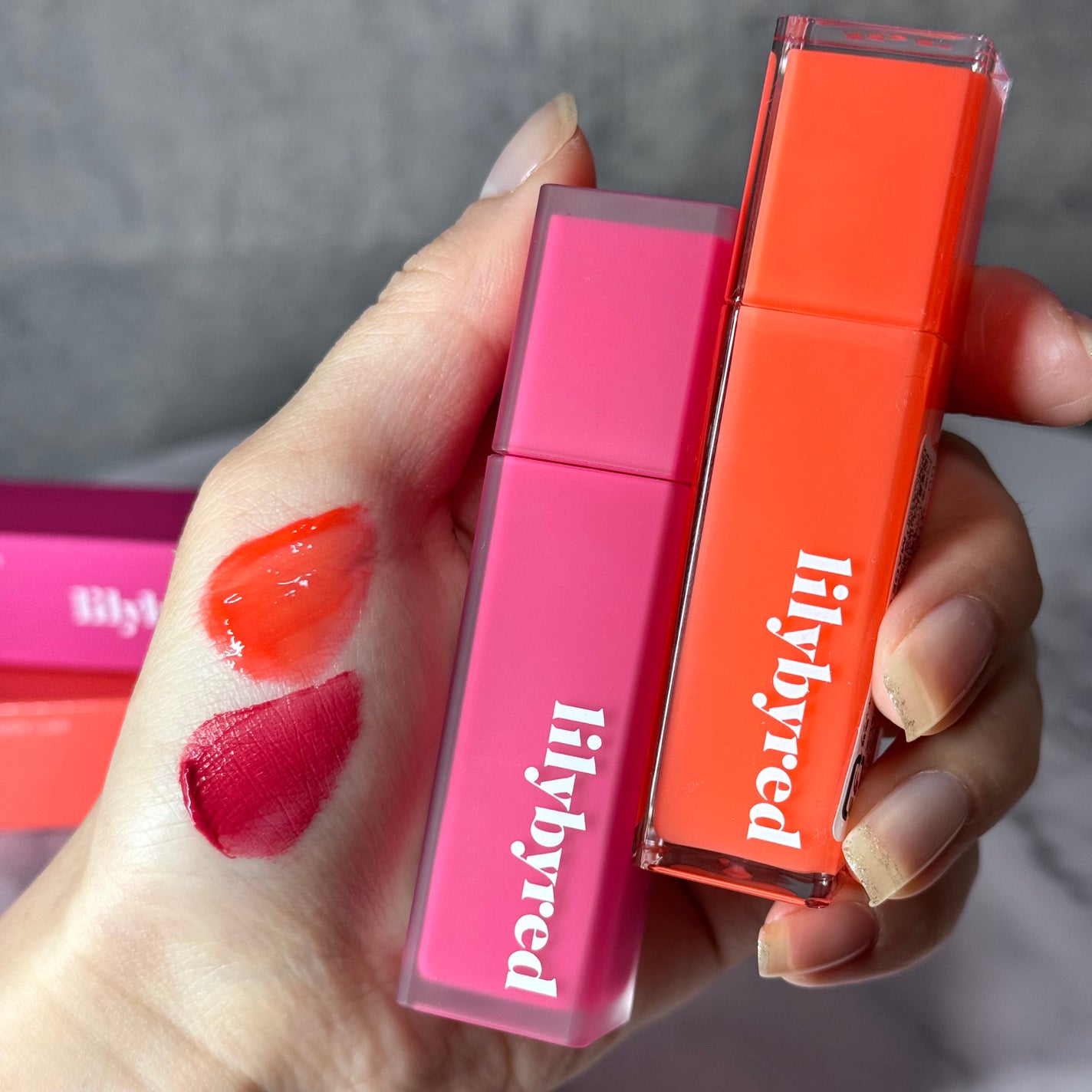 ブラッディライアー コーティングティント/lilybyred/リップティントを使ったクチコミ(5枚目)