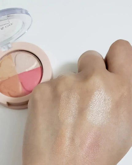 グロウパウダーチーク/Kirei&co./パウダーチークを使ったクチコミ(10枚目)