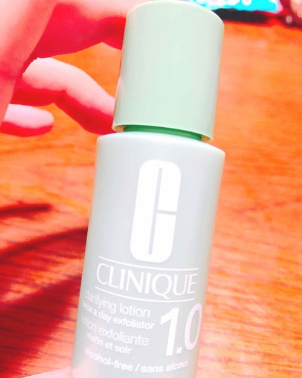 クラリファイング ローション 1/CLINIQUE/拭き取り化粧水を使ったクチコミ(2枚目)