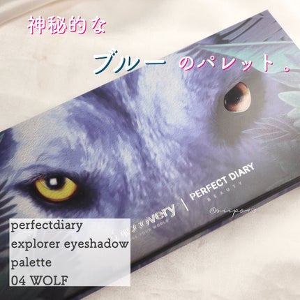 エクスプローラ12色 動物アイシャドウパレット/PERFECT DIARY/アイシャドウパレットを使ったクチコミ(1枚目)