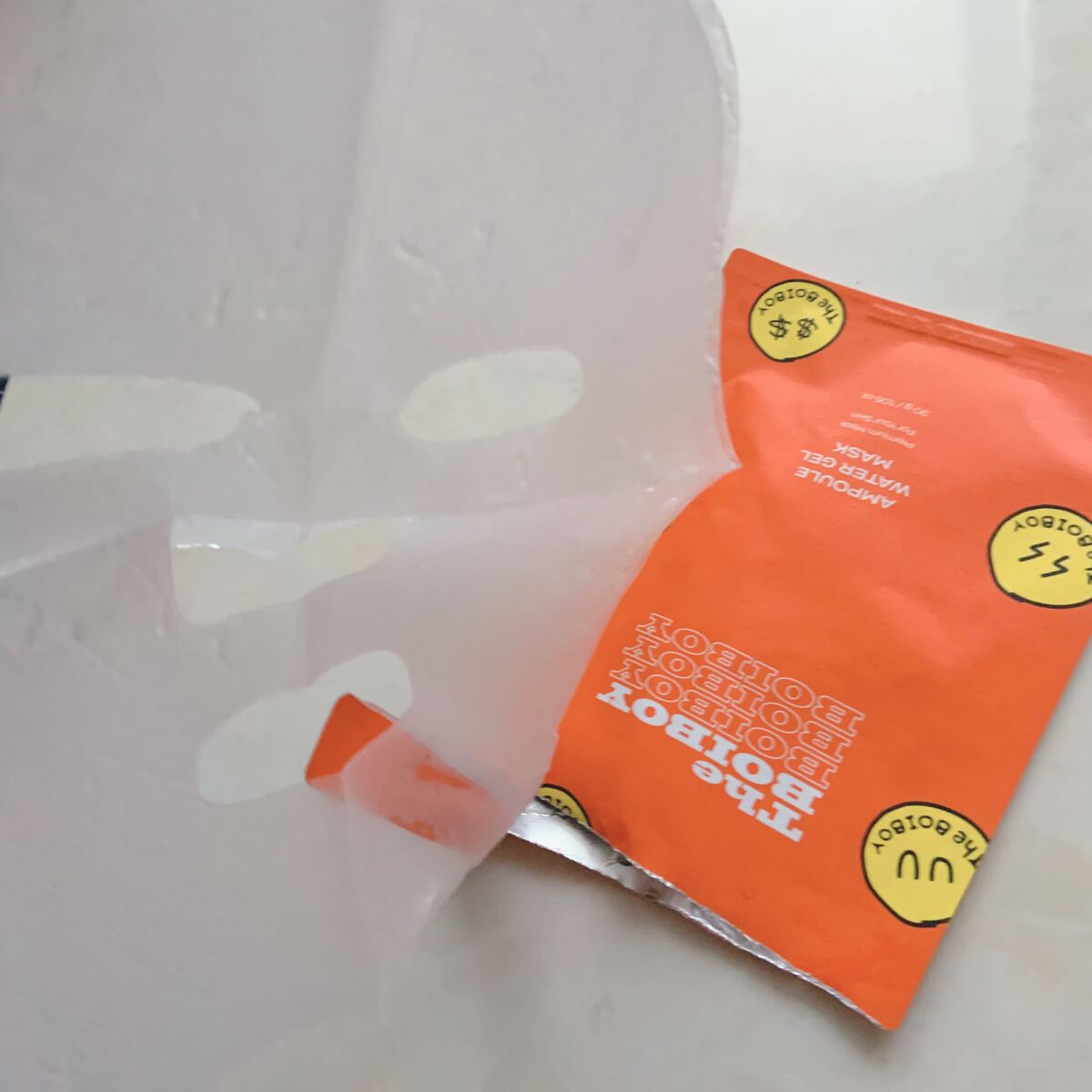 アンプル ウォーターゲルマスク/TheBOIBOY/シートマスク・パックを使ったクチコミ(4枚目)