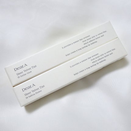 シアーベルベットティント/Dear.A/リップティントを使ったクチコミ(5枚目)