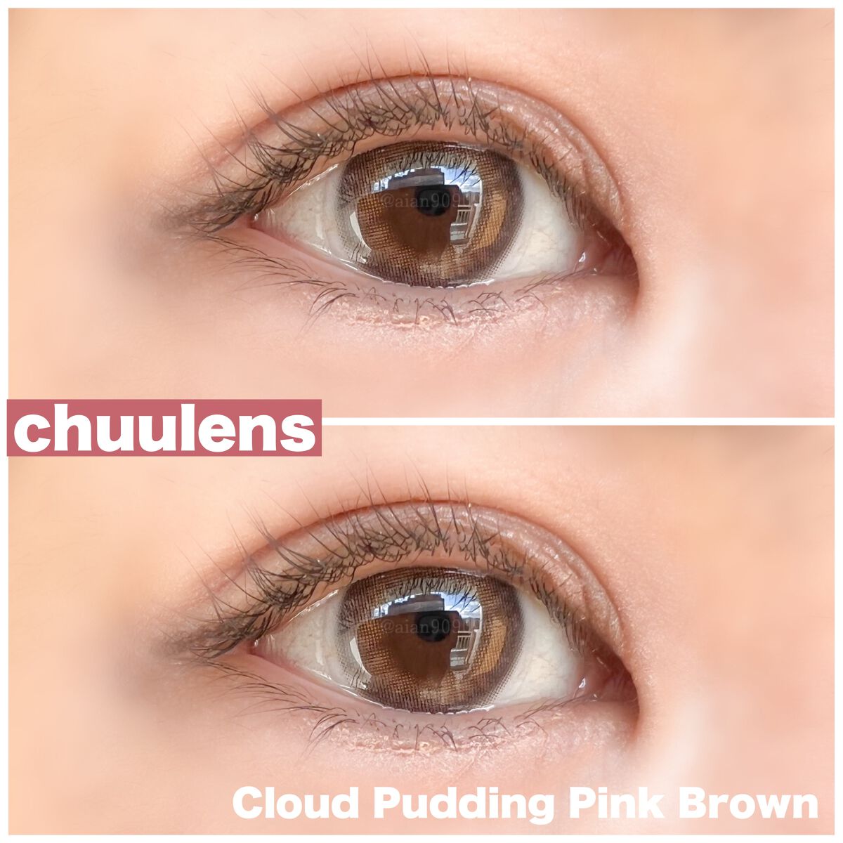 Cloud Pudding /chuu LENS/カラーコンタクトレンズを使ったクチコミ(3枚目)