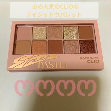 プロ アイ パレット 06 STREET PASTEL/CLIO/アイシャドウパレットを使ったクチコミ（1枚目）