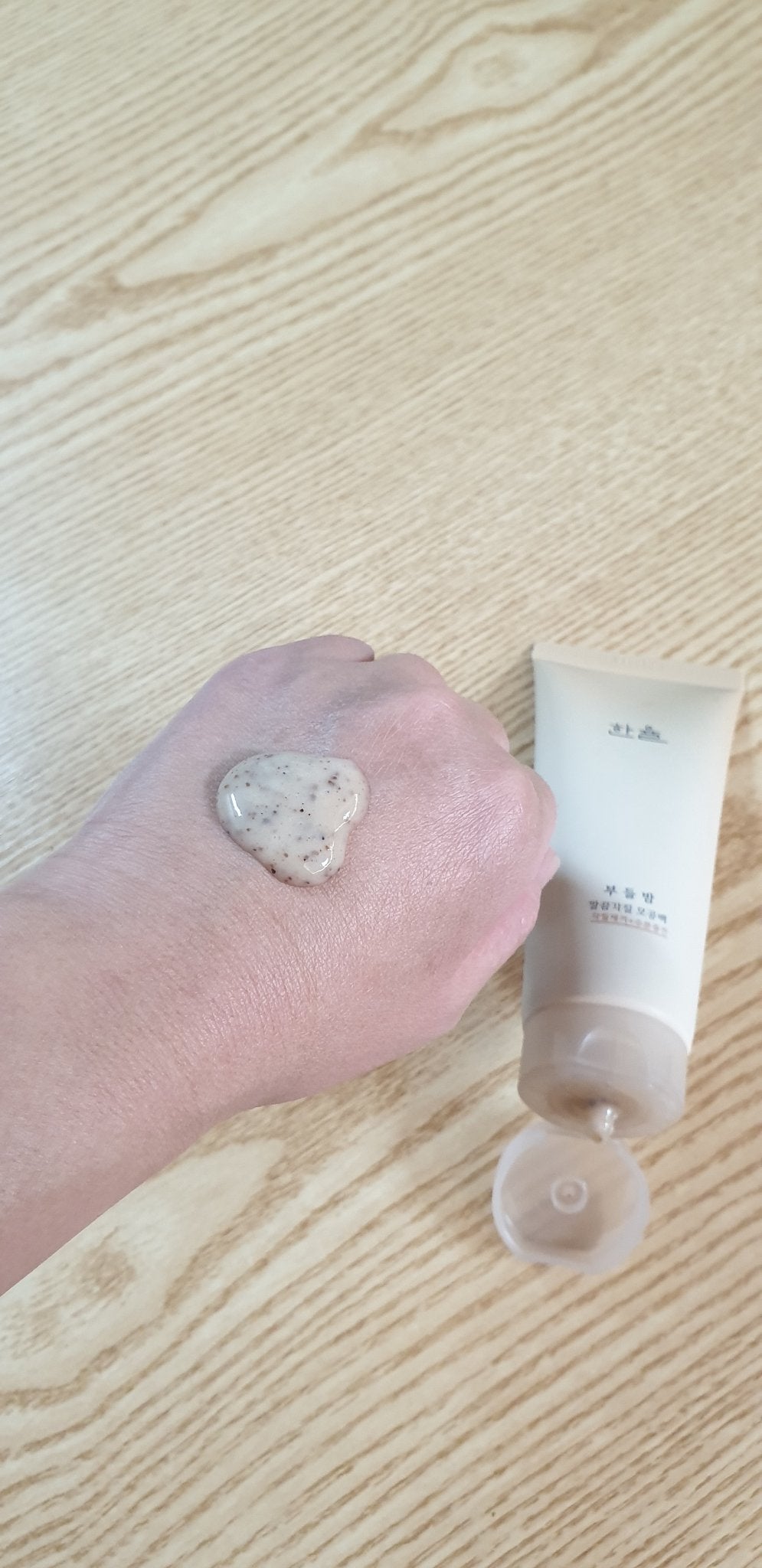 角質スッキリ毛穴パック /HANYUL(ハンユル)/洗い流すパック・マスクを使ったクチコミ(5枚目)