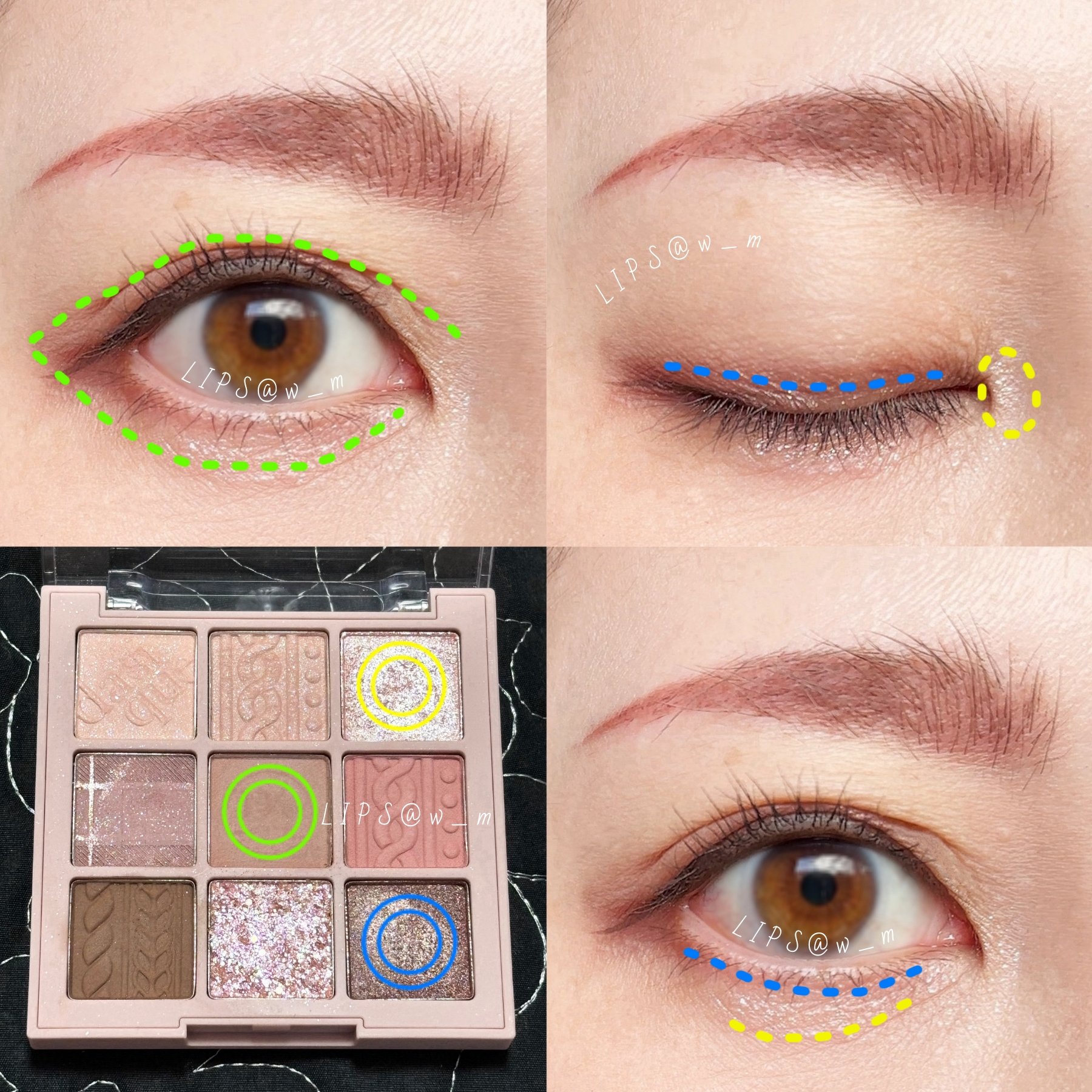 シャドウパレット/dasique/アイシャドウパレットを使ったクチコミ（2枚目）