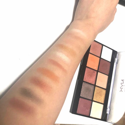 パーフェクトフィルター シャドウ パレット/NYX Professional Makeup/アイシャドウパレットを使ったクチコミ(2枚目)