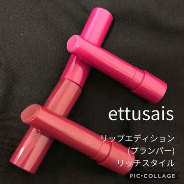 エテュセ リップエディション（プランパー）リッチスタイル/ヘルシースタイル/ettusais/リップケア・リップクリームを使ったクチコミ（1枚目）