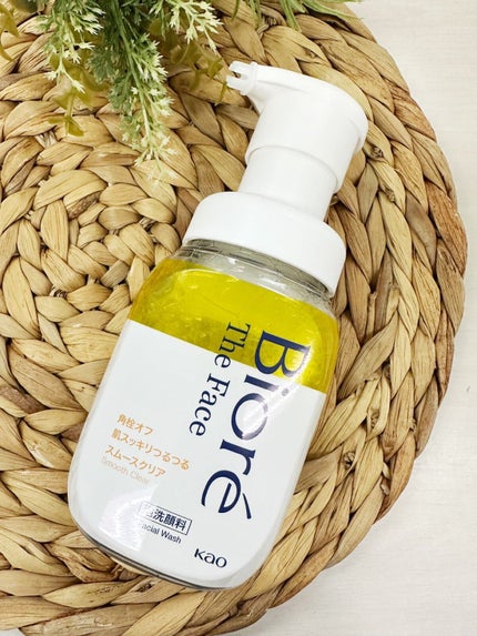 ビオレ ザフェイス 泡洗顔料 スムースクリア/ビオレ/泡洗顔を使ったクチコミ(1枚目)