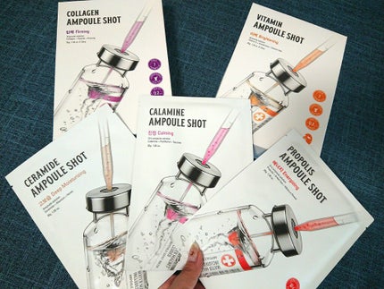 アンプルショットシートコラーゲンショット/Dermatory/シートマスク・パックを使ったクチコミ(2枚目)