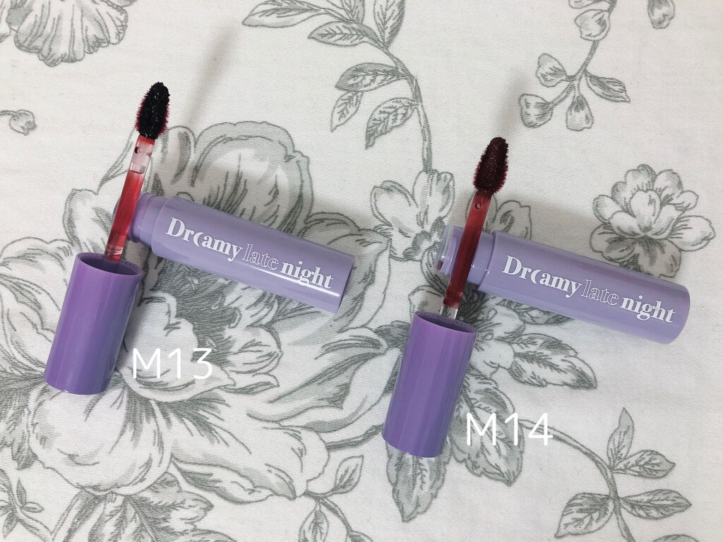 ドリーミーレイトナイト メロウティント M14 ランバーマルーン/MERZY/リップティントを使ったクチコミ（2枚目）