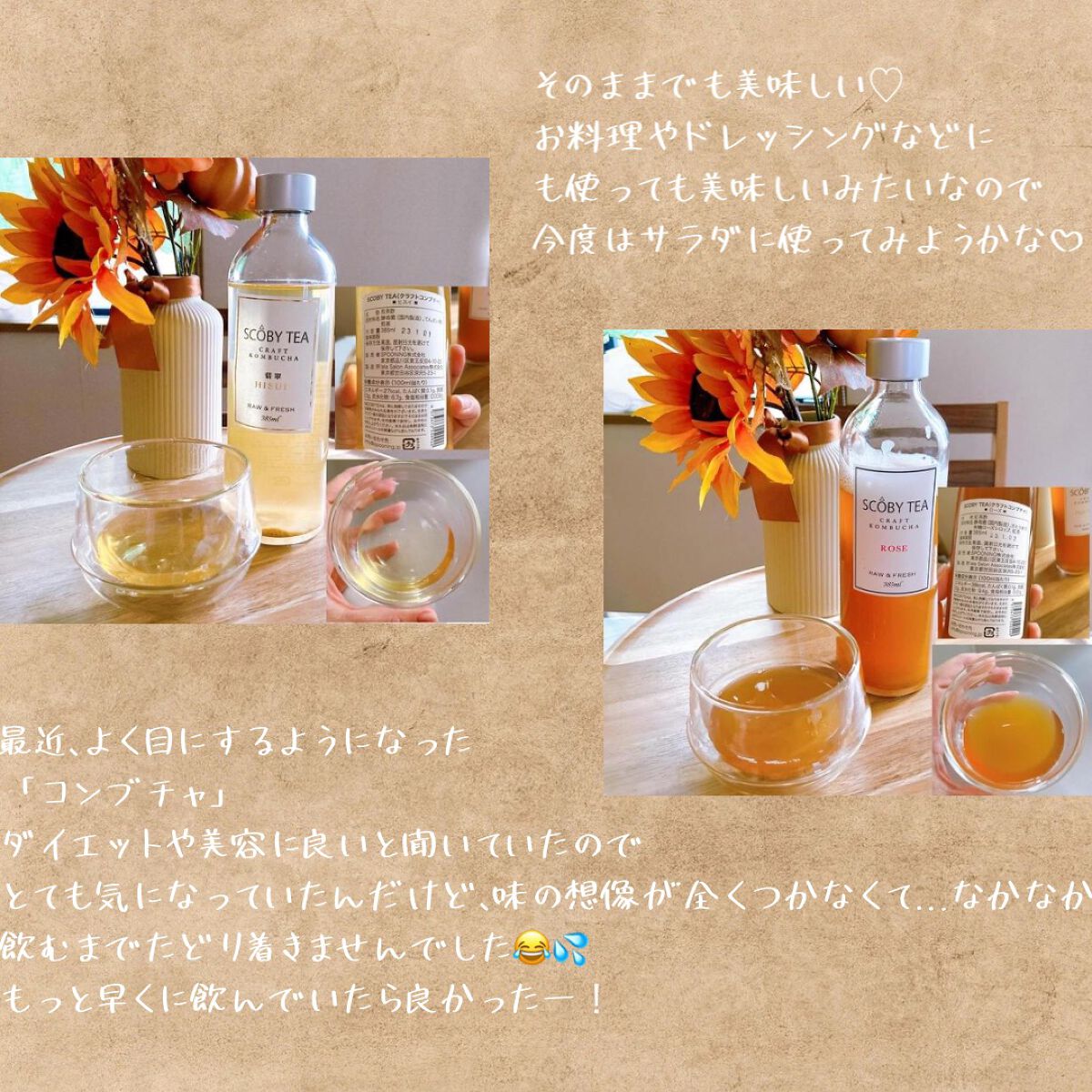 生コンブチャ/SCOBY TEA /コンブチャを使ったクチコミ（3枚目）