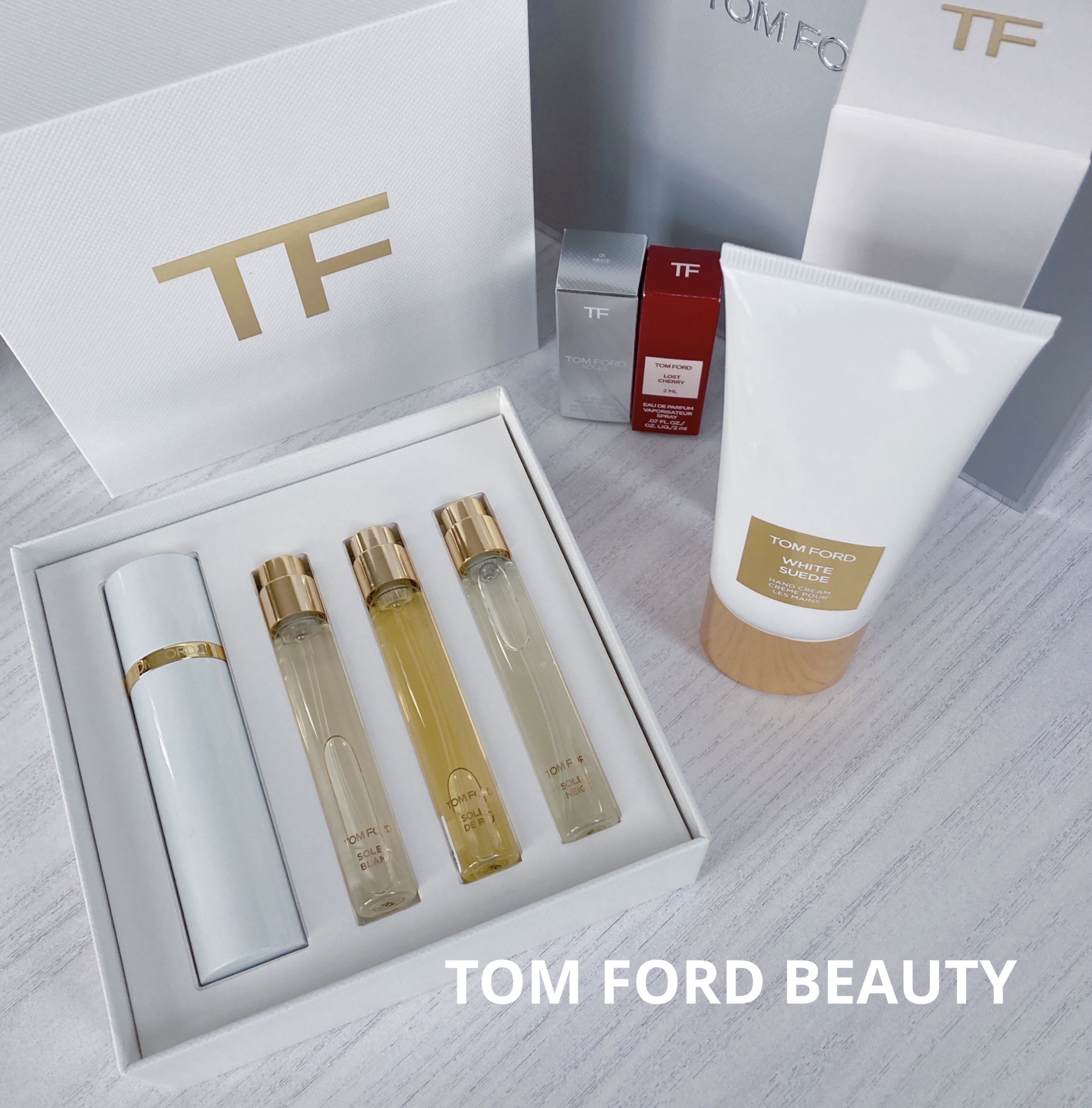 プライベート ブレンド ソレイユ コレクション セット/TOM FORD BEAUTY/香水(レディース)を使ったクチコミ（1枚目）