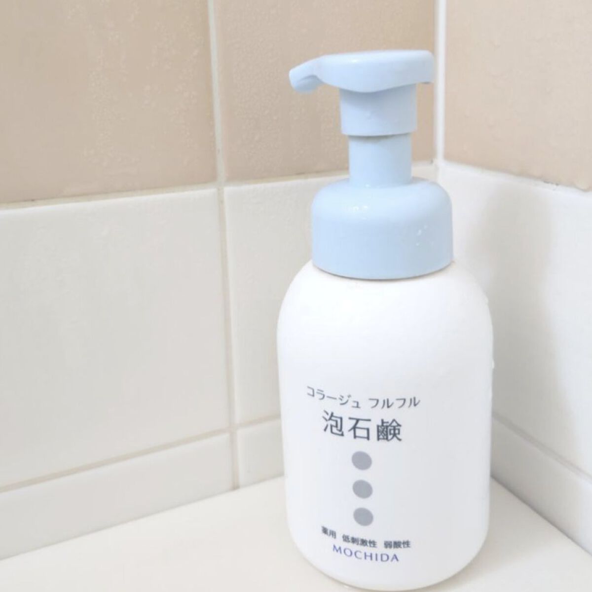 コラージュフルフル 泡石鹸 300ml(水色)/コラージュ/デリケートゾーンケアを使ったクチコミ（1枚目）