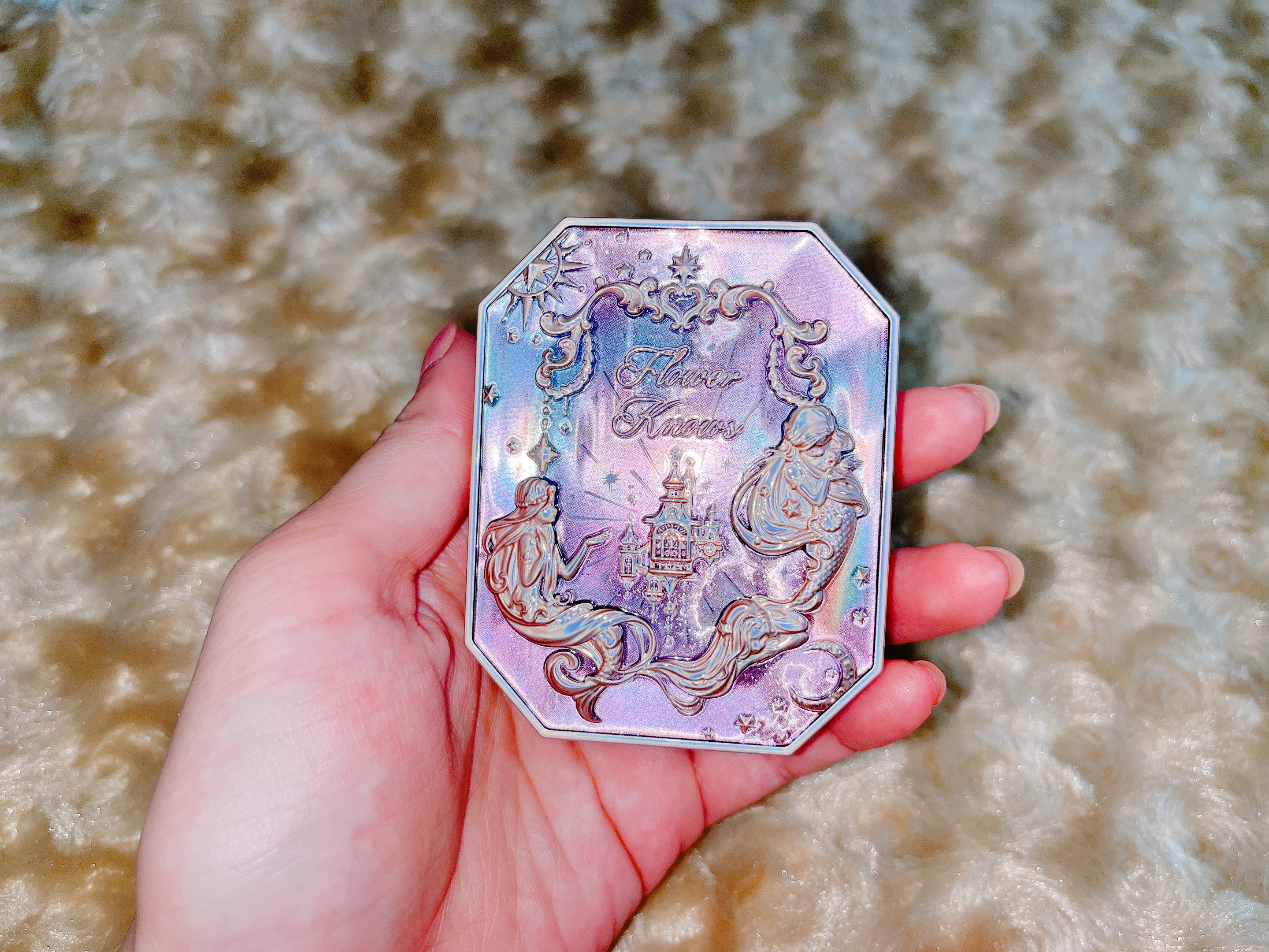 月光人魚 ジュエリーチークブラッシュ/FlowerKnows/パウダーチークを使ったクチコミ（2枚目）