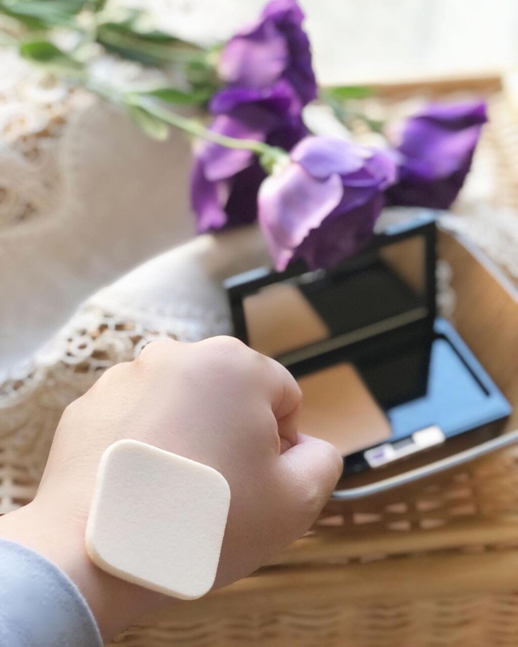 ドラマティックフェイスパウダー/マキアージュ/プレストパウダーを使ったクチコミ(6枚目)