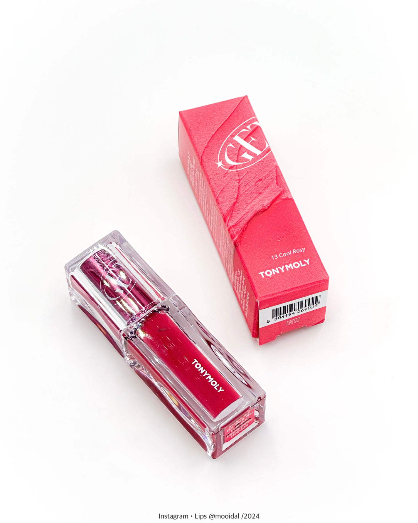 ゲットイットティント ウォーターフルバター/TONYMOLY/リップティントを使ったクチコミ(2枚目)