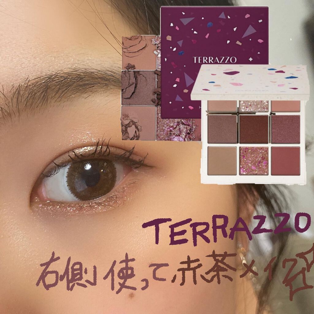 TERRAZZO Shadow palette/HOLIKA HOLIKA/アイシャドウパレットを使ったクチコミ（1枚目）
