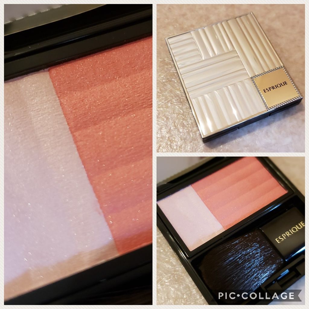 ピュアリーベール チーク ケース/ESPRIQUE/パウダーチークを使ったクチコミ（1枚目）