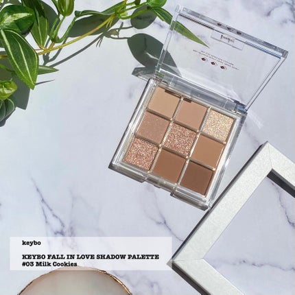 KEYBO FALL IN LOVE SHADOW PALETTE/keybo/アイシャドウパレットを使ったクチコミ(2枚目)