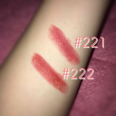 3CE MOOD RECIPE LIP COLOR #222 STEP AND GO/3CE/口紅を使ったクチコミ（2枚目）