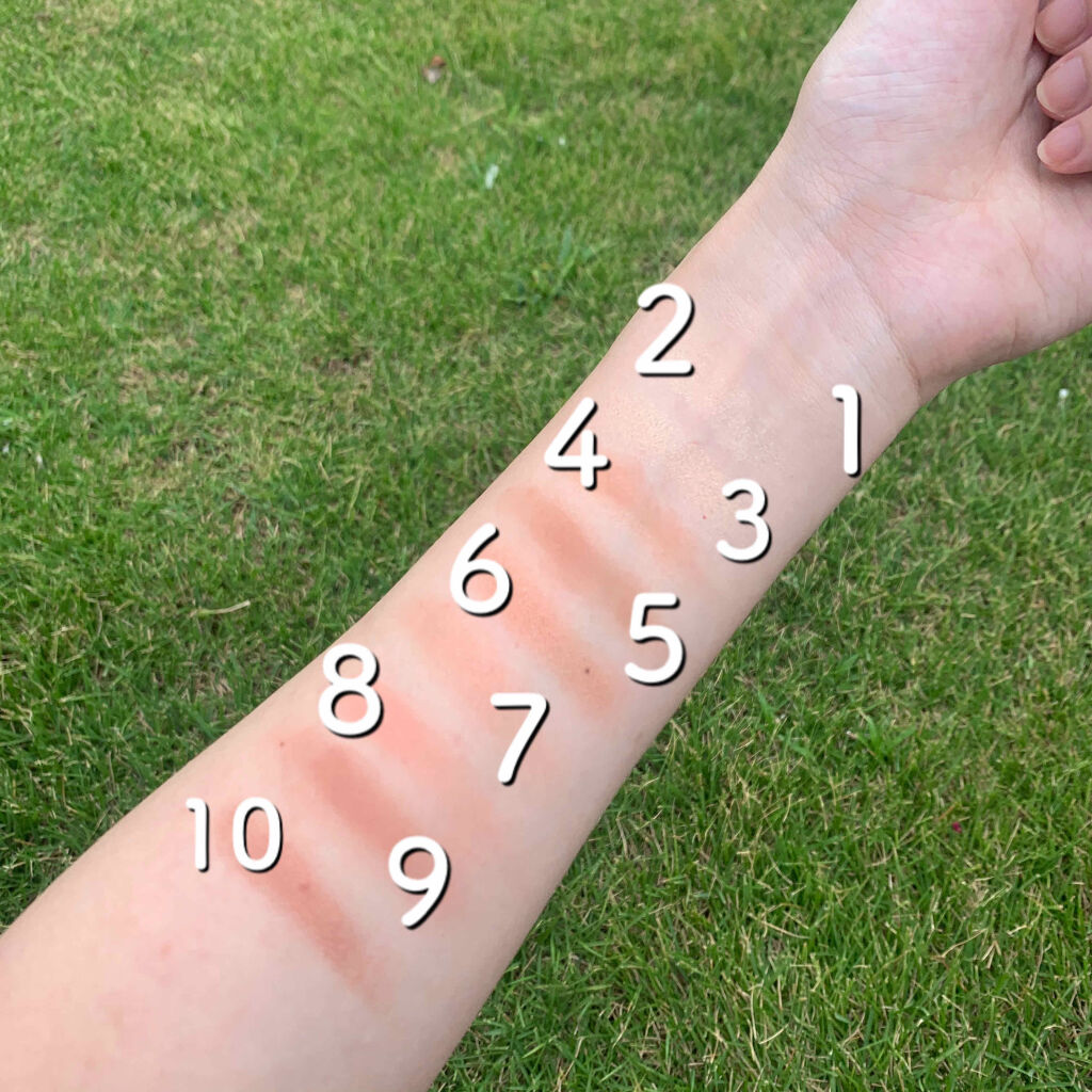 ボーン ディス ウェイ ザ ナチュラル ヌード アイシャドウ パレット/Too Faced/アイシャドウパレットを使ったクチコミ（3枚目）