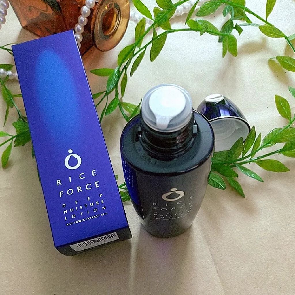 ディープモイスチュアローション/ライスフォース/化粧水を使ったクチコミ(2枚目)