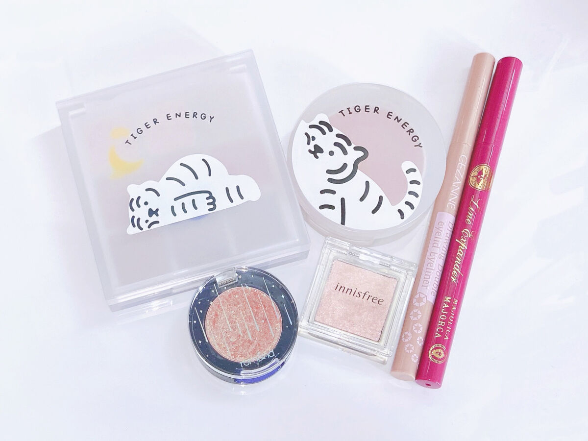 グリッター シャドウ カラー/rom&nd/グリッターを使ったクチコミ（1枚目）