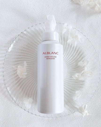 マイクロムース リフレッシャー/ALBLANC/泡洗顔を使ったクチコミ(1枚目)