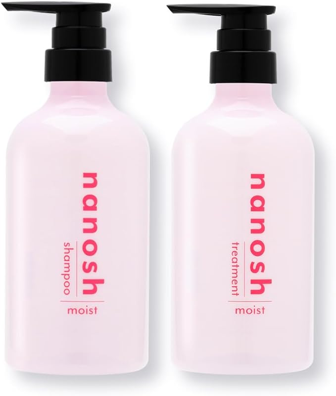 ナノバブル シャンプー&トリートメント モイスト nanosh