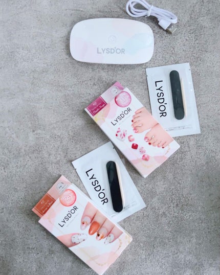 セミキュアジェルネイルシール ハンド用/LYSD’OR/ネイルシールを使ったクチコミ(1枚目)