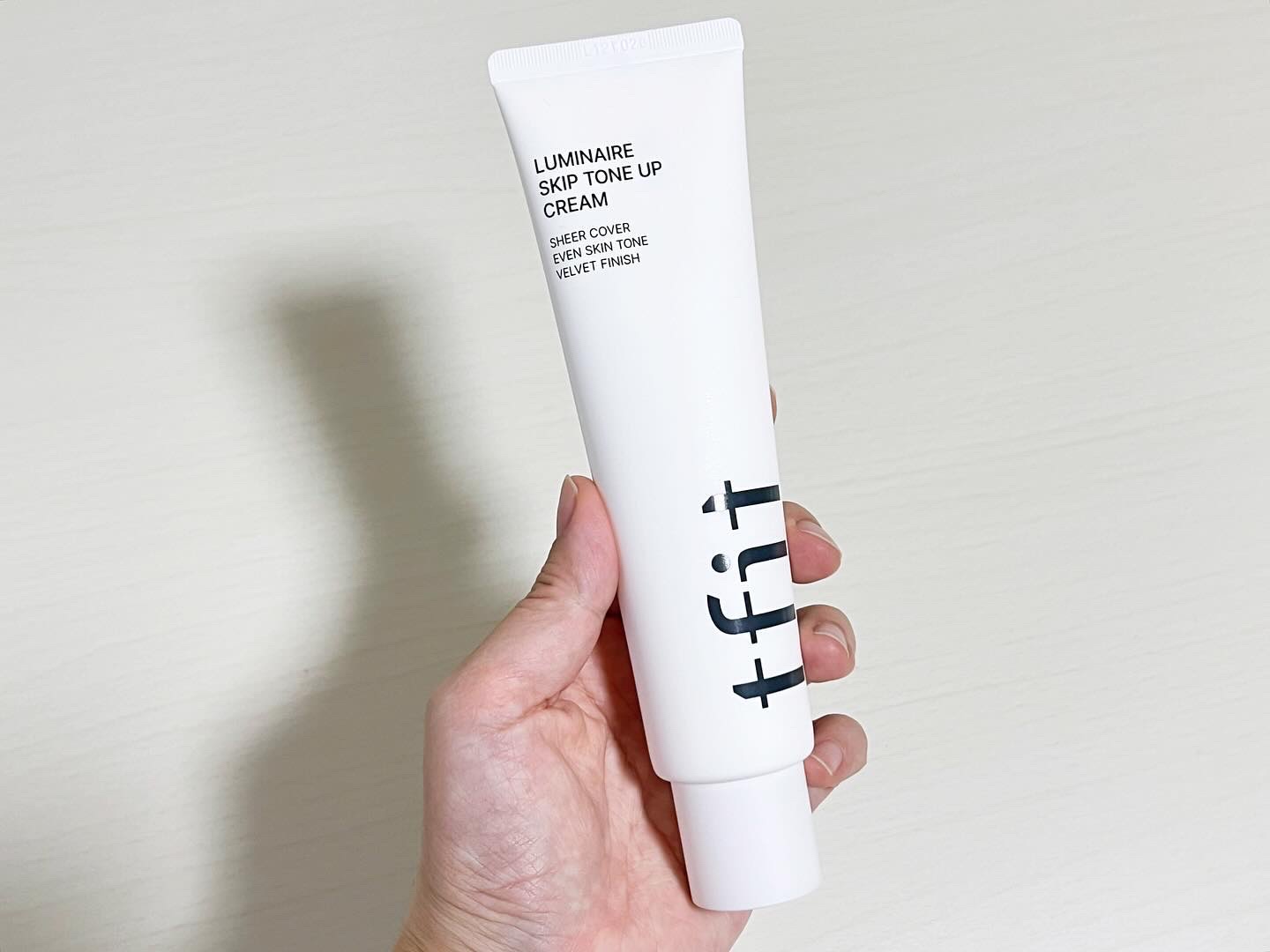 ルミネールスキップトーンアップクリーム/TFIT/化粧下地を使ったクチコミ（3枚目）