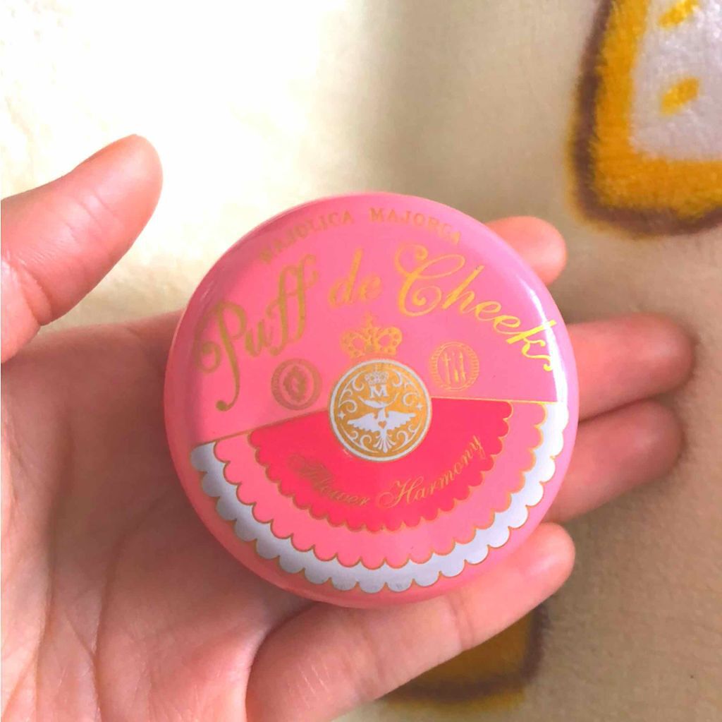 パフ・デ・チーク/MAJOLICA MAJORCA/パウダーチークを使ったクチコミ（1枚目）