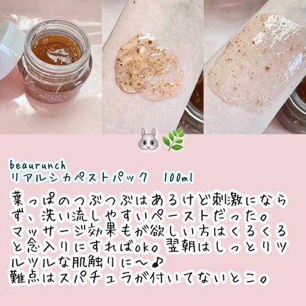 リアルシカペストパック/ビューランチ/洗い流すパック・マスクを使ったクチコミ(3枚目)