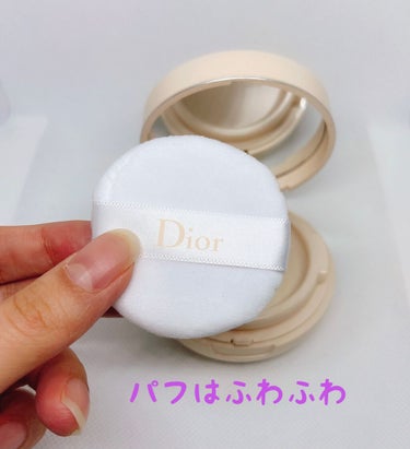 ディオールスキン フォーエヴァー クッション パウダー/Dior/ルースパウダーを使ったクチコミ（3枚目）