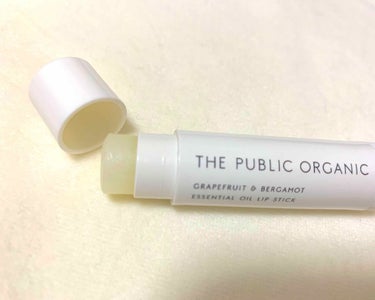 オーガニック認証 精油リップスティック スーパーポジティブ ライズ/THE PUBLIC ORGANIC/リップケア・リップクリームを使ったクチコミ（1枚目）