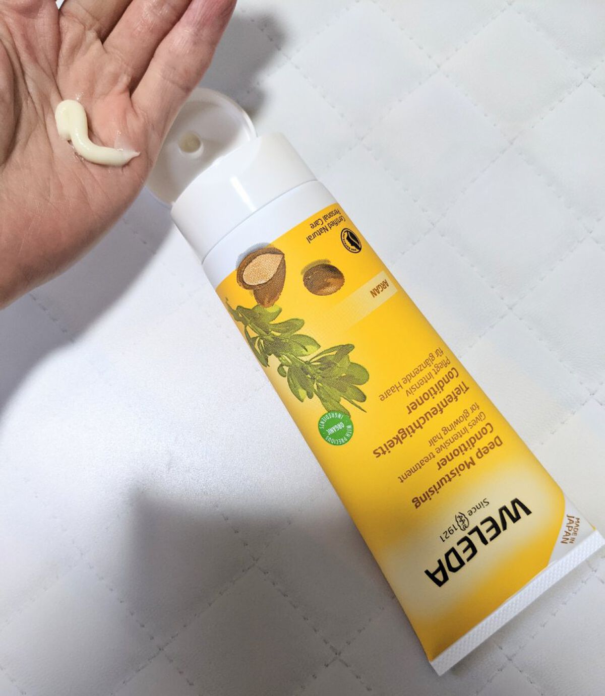 アルガン ヘアシャンプー／ヘアコンディショナー/WELEDA/市販シャンプーを使ったクチコミ（3枚目）