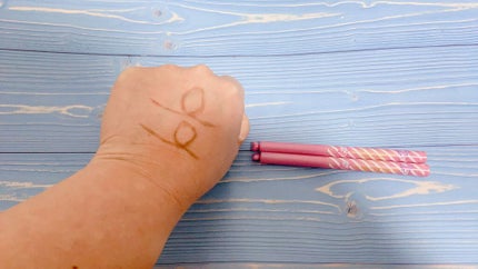 MMリキッドルージュA/セリア/口紅を使ったクチコミ(5枚目)