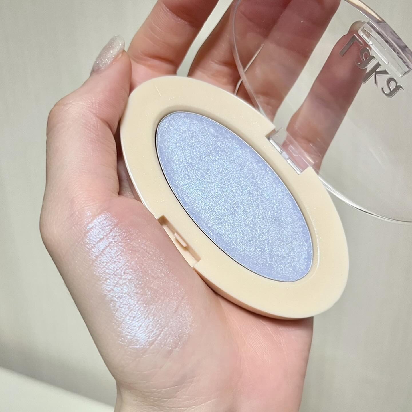 ドリームビームハイライター 03 ウォータービーム/Laka/パウダーハイライトを使ったクチコミ（3枚目）