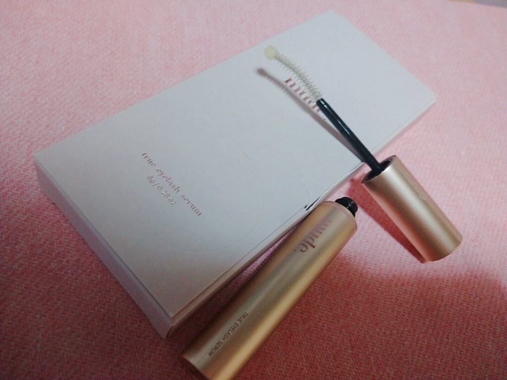 トゥルーアイラッシュセラム/mude/まつげ美容液を使ったクチコミ(1枚目)