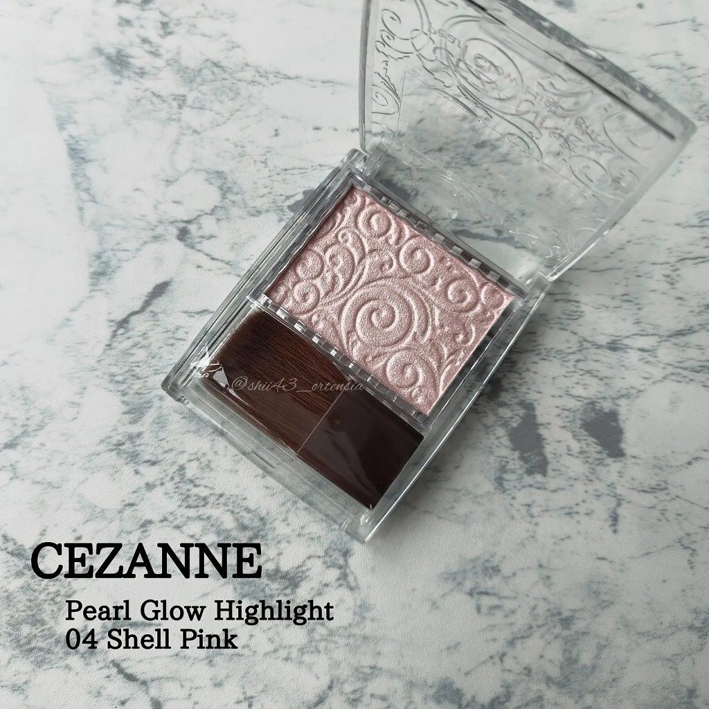 パールグロウハイライト/CEZANNE/パウダーハイライトを使ったクチコミ（1枚目）