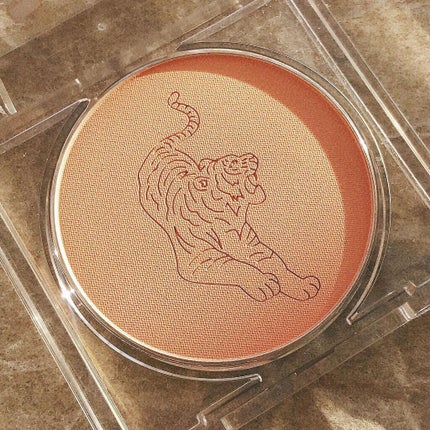 アンコモンタイガーペピイチーク/HOLIKA HOLIKA/パウダーチークを使ったクチコミ(3枚目)