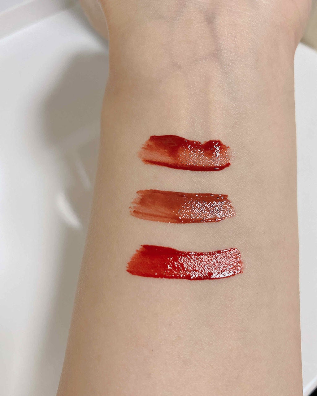 ベール ティント デューイ/CLIO/口紅を使ったクチコミ(2枚目)