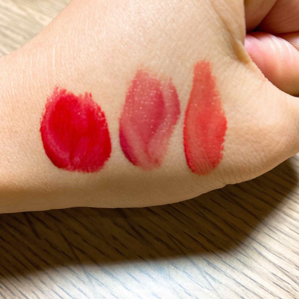 ジューシーラスティングティント/rom&nd/リップティントを使ったクチコミ(2枚目)