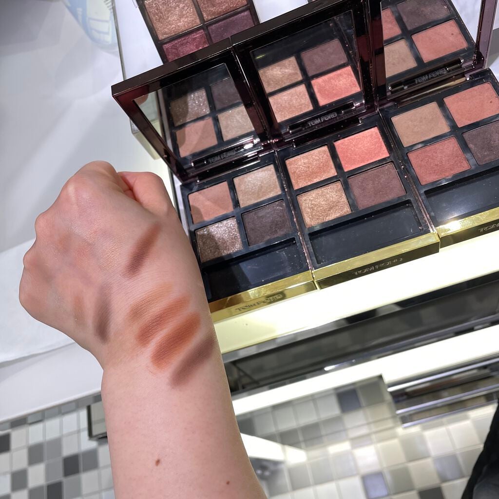 アイ カラー クォード C /TOM FORD BEAUTY/アイシャドウパレットを使ったクチコミ(1枚目)