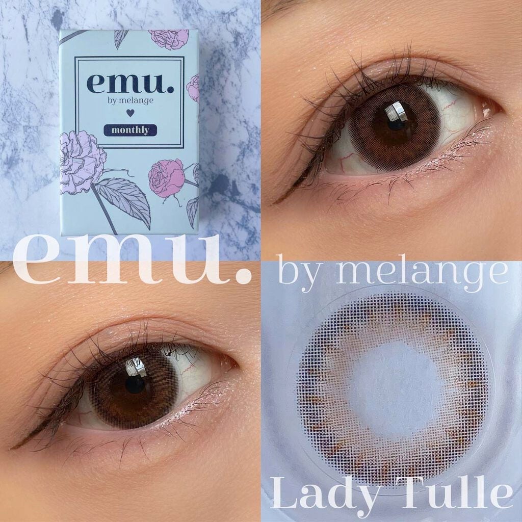 emu. by melange/emu. by melange/カラーコンタクトレンズを使ったクチコミ(2枚目)